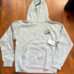 Gray Quiksilver hooded pullover